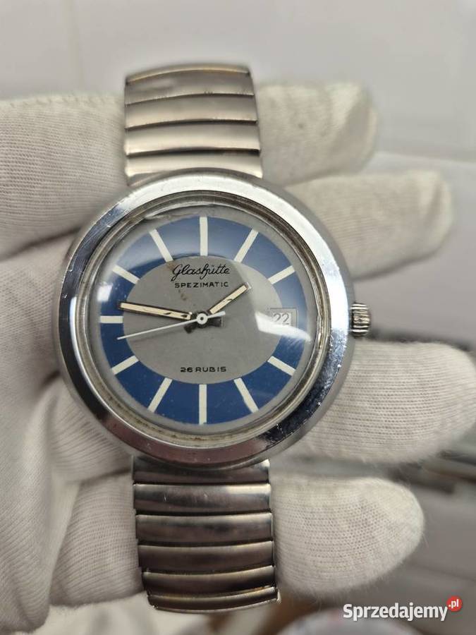 Duży męski Glashutte Spezimatic