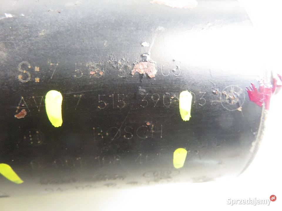 ROZRUSZNIK BMW 5 E60 520 i 7515390 0001108401 Układ elektryczny silnika