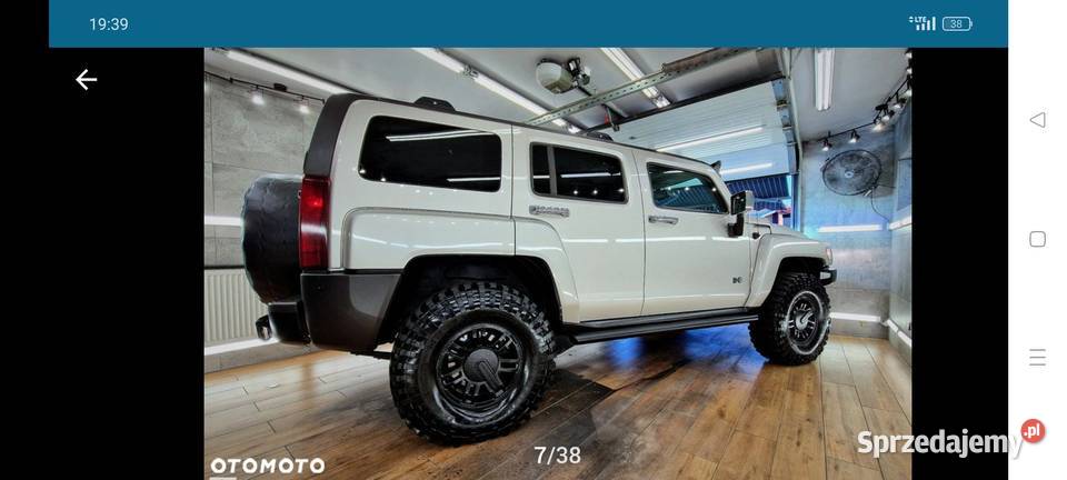 Hummer H3 Alpha V8 nieuszkodzony Elbląg sprzedam