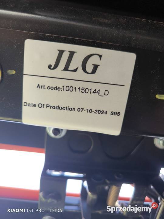 Klapa silnika JLG 4017 RS 3614 RS osłona Żory
