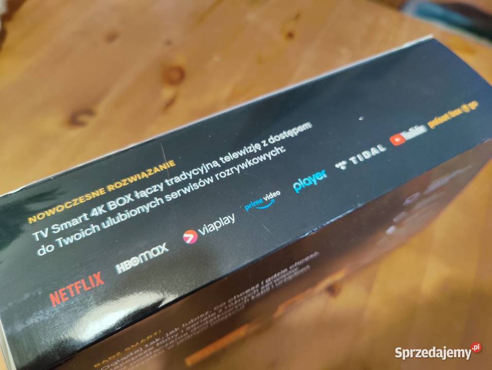 Dekoder Smart TV Box 4K 2GB Android Pilot WiFi Kalisz