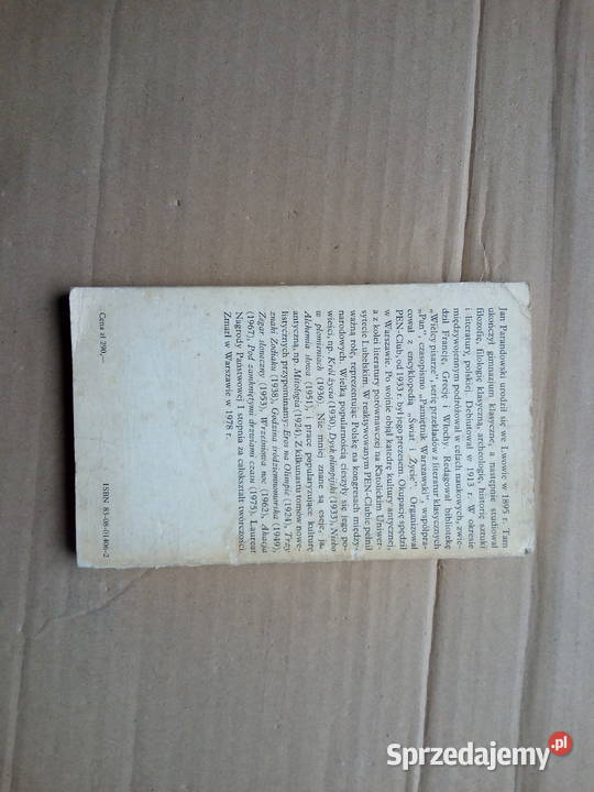 Złota nić Jan Parandowski Sokółka