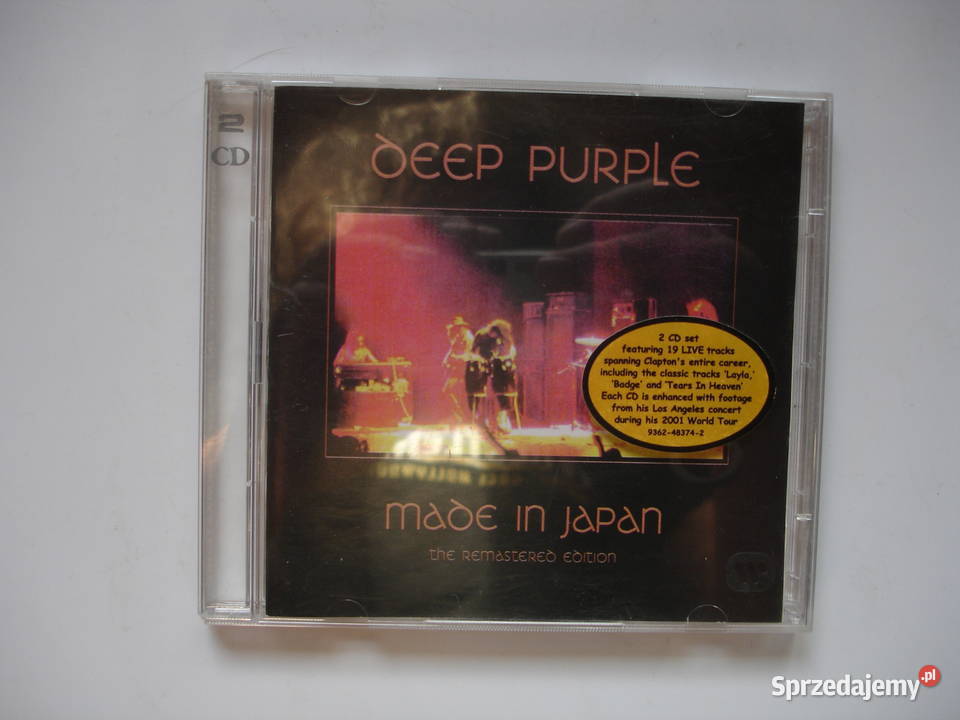 DEEP PURPLE płyty CD lubuskie Zielona Góra