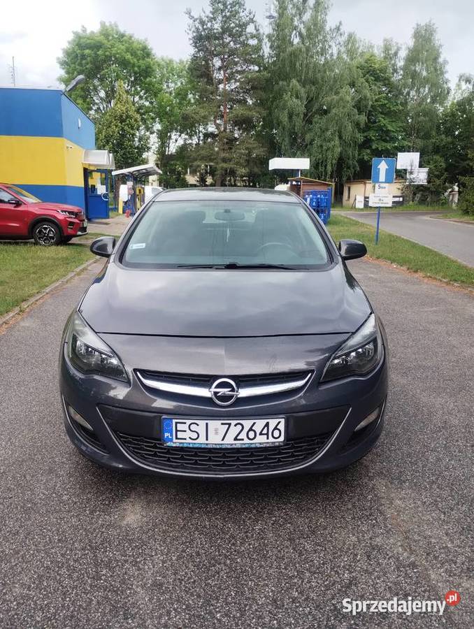 Opel Astra J 14 Turbo benzynka 2014r 160000 łódzkie Będków