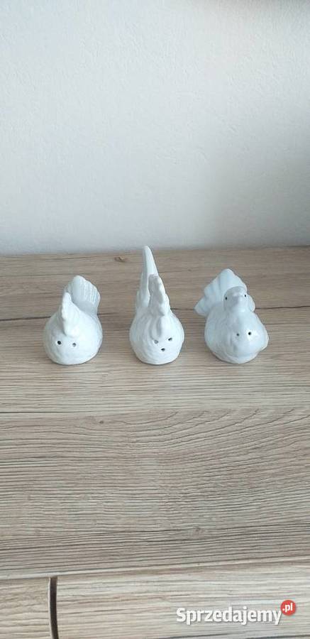 Przyprawniki z czasów prl Porcelana i szkło Przedbórz
