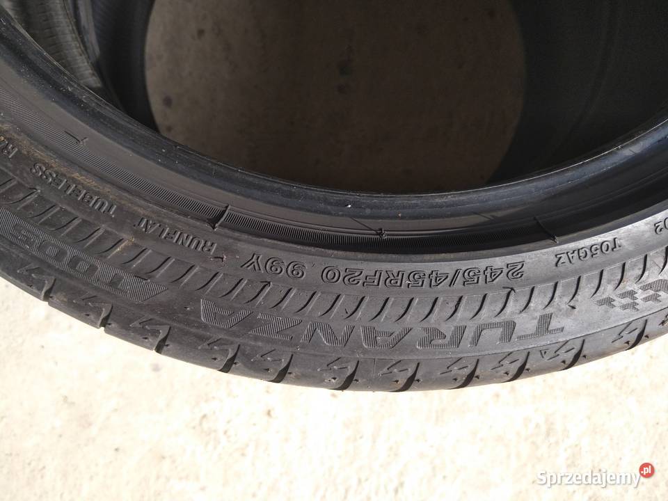 2x 2454520 99Y 2019 bieżnik 55mm RFT parę Oborniki Śląskie sprzedam