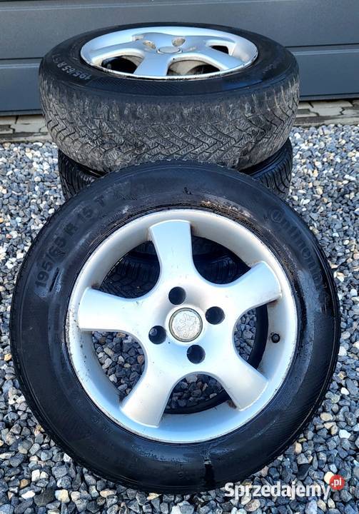 Oryginalne Alufelgi 15 4 x 108 Peugeot Citroen Kraków sprzedam