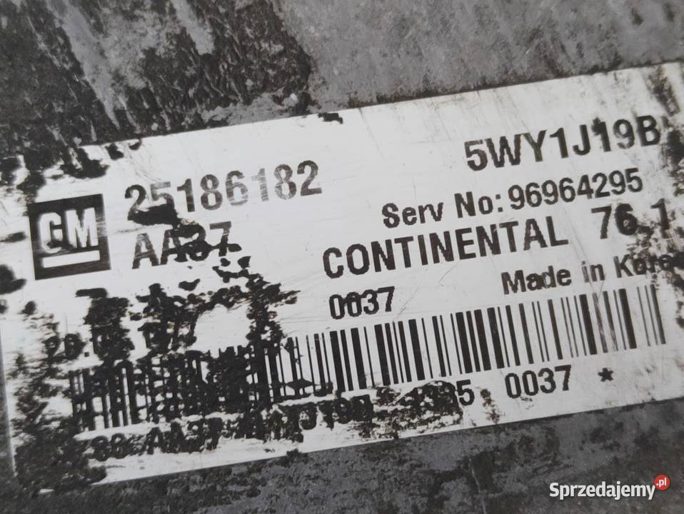 Zestaw Startowy Komputer Sterownik Chevrolet Motoryzacja