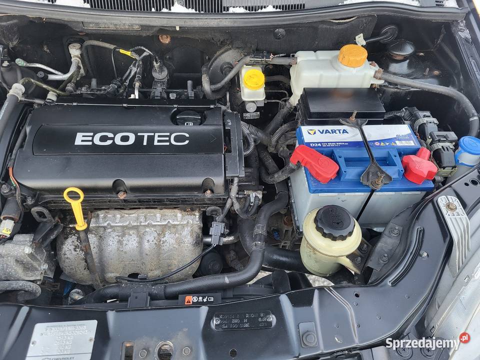 Aveo z Niemiec 14 benz Klima 2010r Super stan czarny Aveo sprzedam