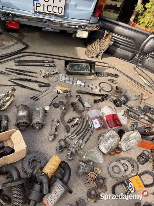 Części Fiat 126p ST FL EL rozruszniki wnętrze Człuchów sprzedam