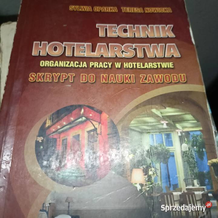 Technik hotelarstwa książki branżowe podręczniki sprzedam