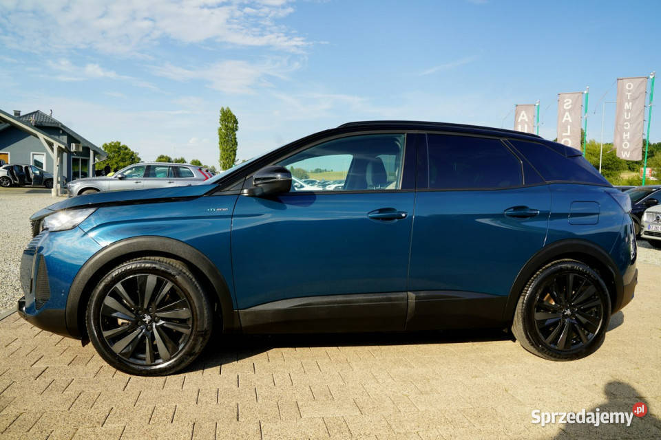 Peugeot 3008 GT ful led skóra masaze ACC kamery gniazdo AUX opolskie Otmuchów