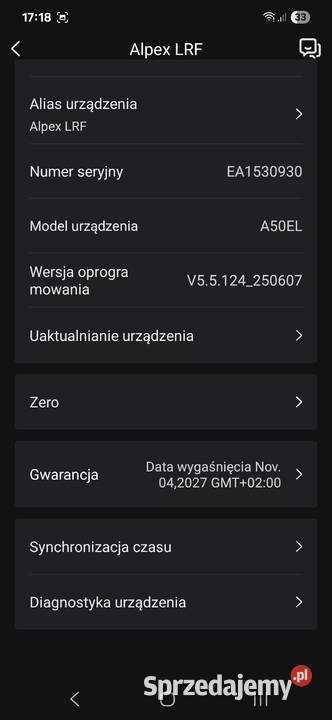Luneta Noktowizyjna HIKMICRO Alpex 4K A50E XHOG Kutno
