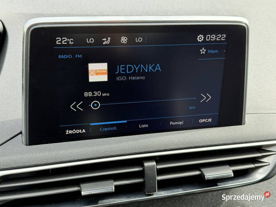 Peugeot 5008 15HDi 130 gniazdo USB mazowieckie