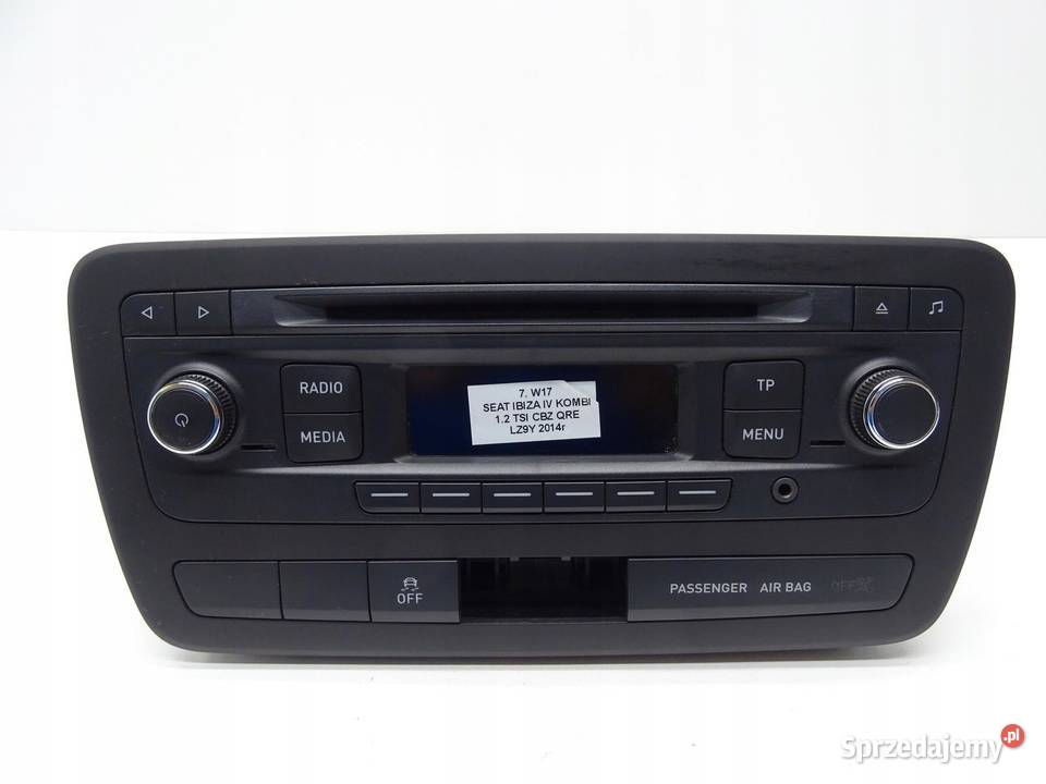 RADIO CD MEDIA PANEL 6J0035156 SEAT IBIZA IV 6J