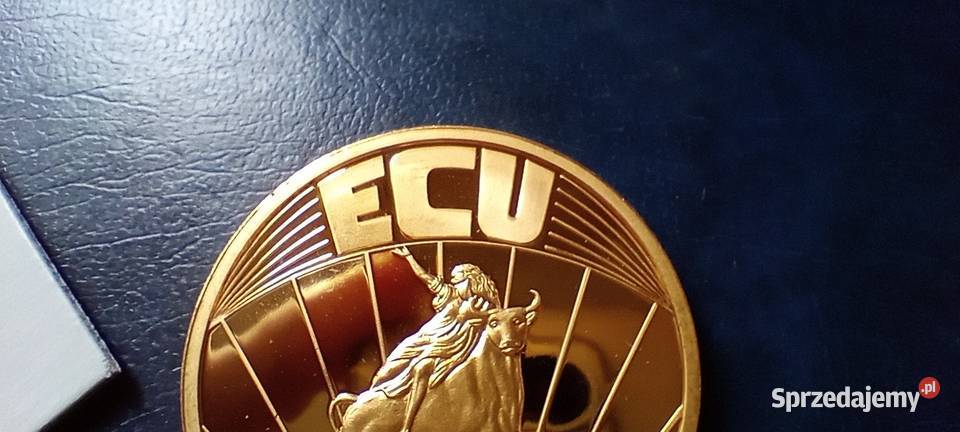 Stare monety Medal ECU 208 Lesko