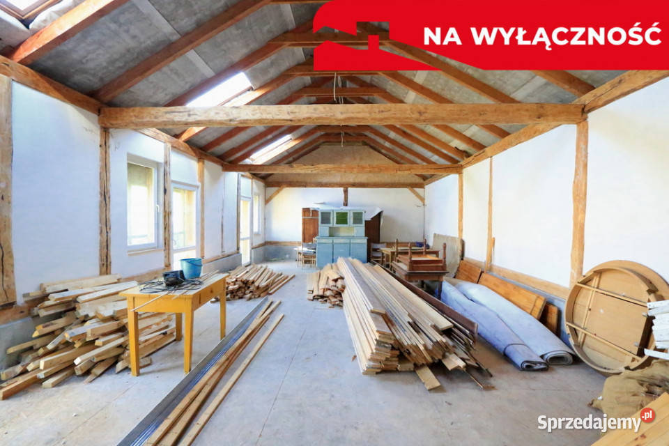 Dom w Trybszu dwa budynki możliwość zamiany Trybsz