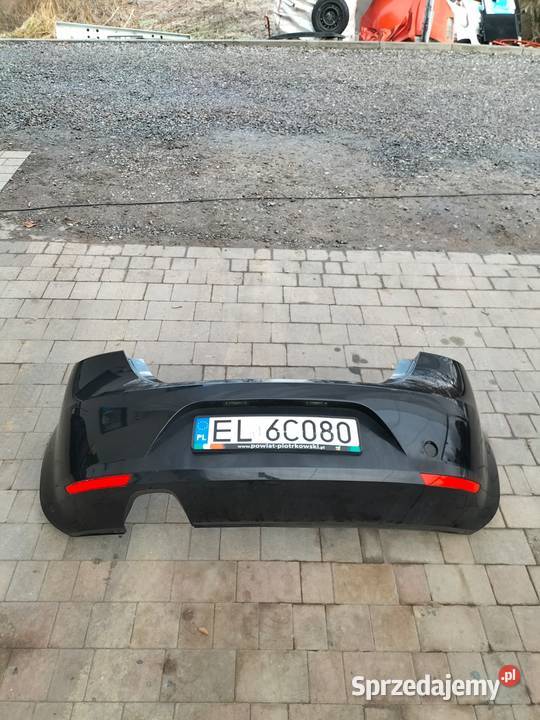 Zderzak tylny SEAT LEON MK2 KOLOR CZARNY