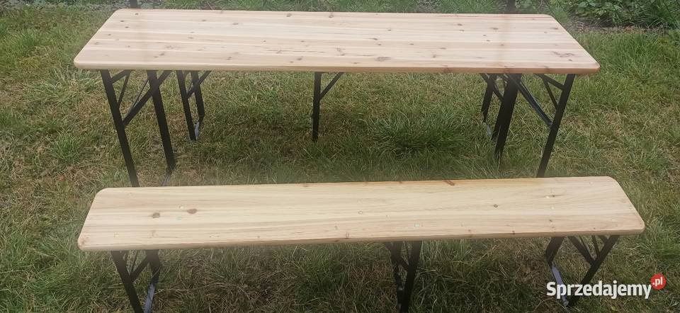 Wynajem stół cateringowy zestaw biesiadny lubelskie Jaski