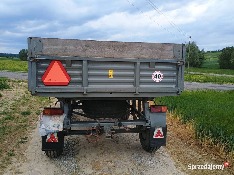 Przyczepa rolnicza wywrotka Autosan d47 3 lubelskie Izbica