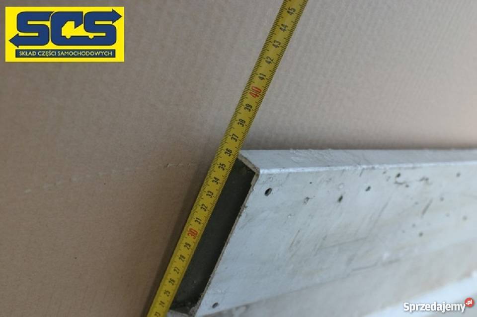 NACZEPA PLANDEKA KLAPA BOK BURTA ZABUDOWY 187x35 Bieleń