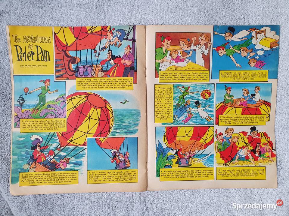 Disneyland komiks z 1973 roku Disney jęz Gdynia