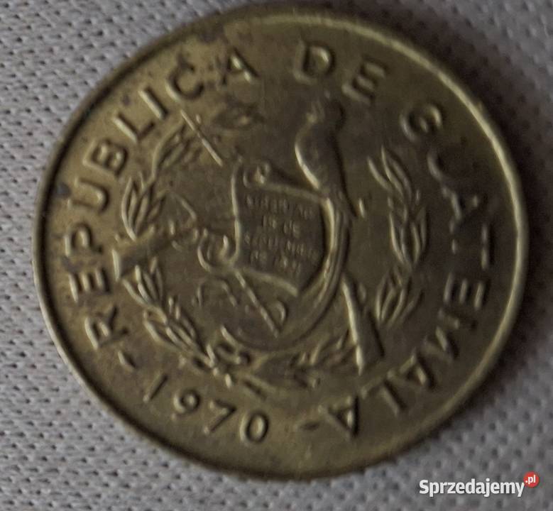 GW ATEMALA1 CENTAVO1970 r Legionowo