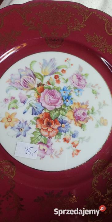 Patera z kwiatami R G K Czechoslovakia Gdańsk