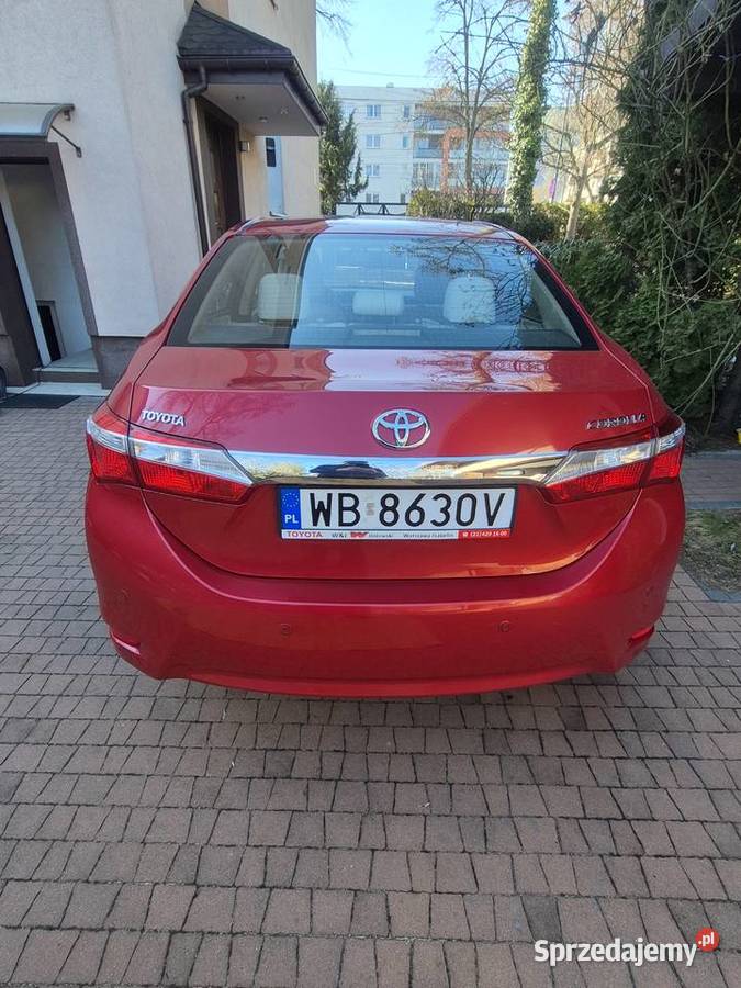 Toyota Corolla 16 VVTi benzyna132 Seria E16 Warszawa
