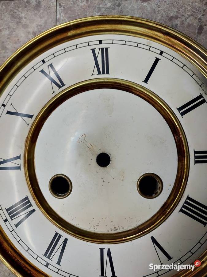 695 Tarcza zegara ściennego blaszana malowana 15