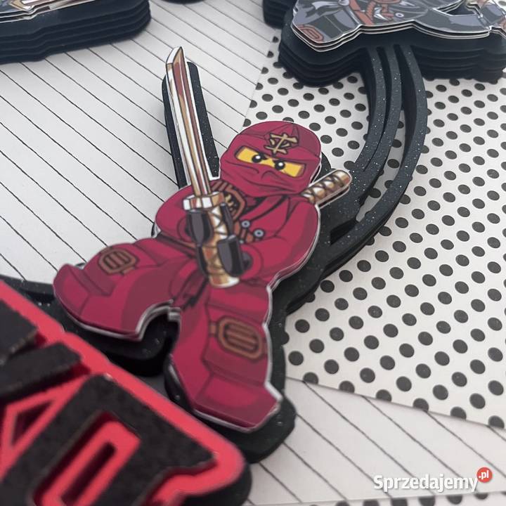 Lego Ninjago topper nie opłatek dekoracja na małopolskie Nowy Sącz
