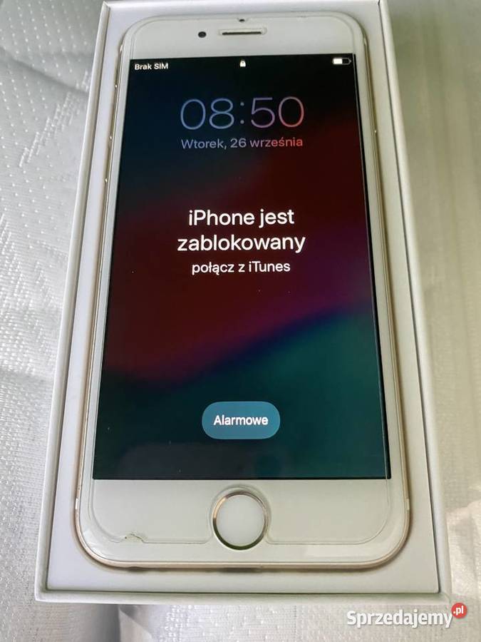 Smartfon Apple iPhone 6 złoty 64 GB zablokowany Sopot