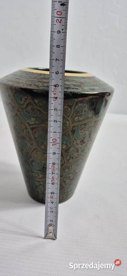 Designerski Wazon Ceramiczny Vintage MidCentury Biłgoraj