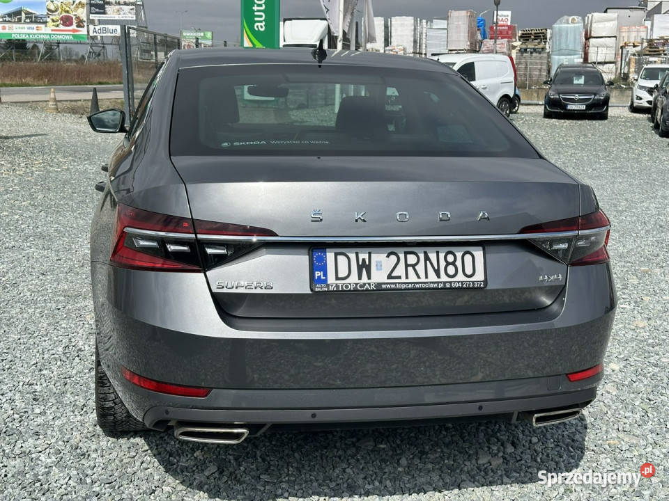 koda Superb 20 TSI LK 4x4 272 2022 DSG FV23 pełny VAT Wojkowice