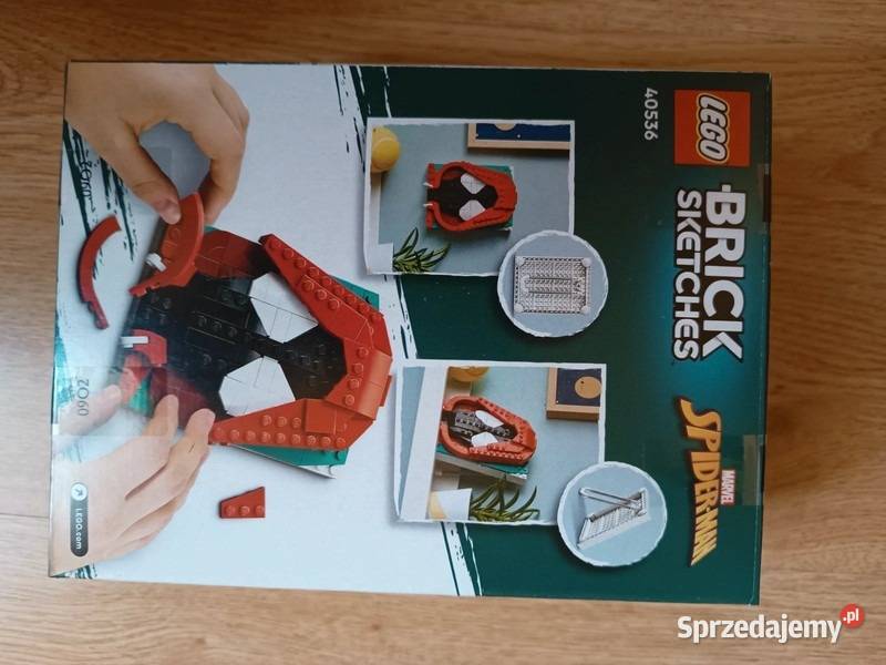 LEGO Brick Sketches 40536 Miles Morales Kolbuszowa sprzedam