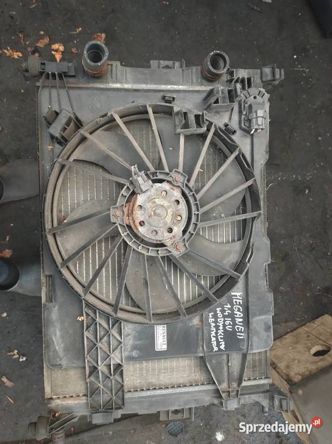 RENAULT MEGANE II 14 16V chłodnica wody klimy osobowe