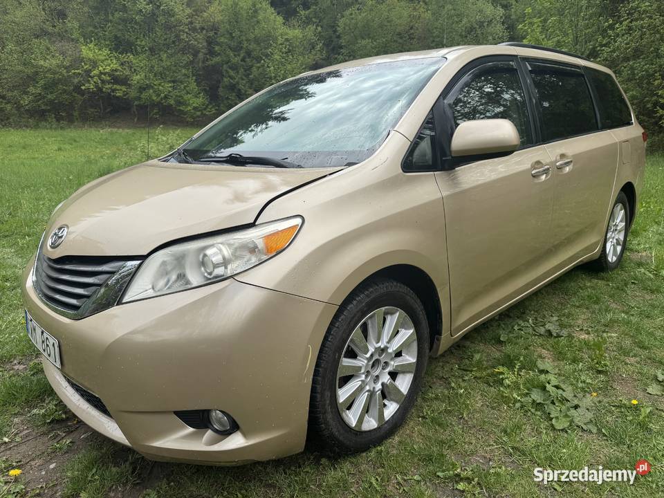 Toyota Sienna 2012 | 3.5 V6 XLE AWD, Zarejestrowana, Opłacona
