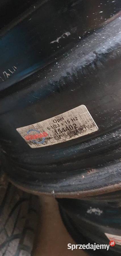 kpl felg stalowych opel 5x110 65jh15 et 35 łódzkie Bełchatów