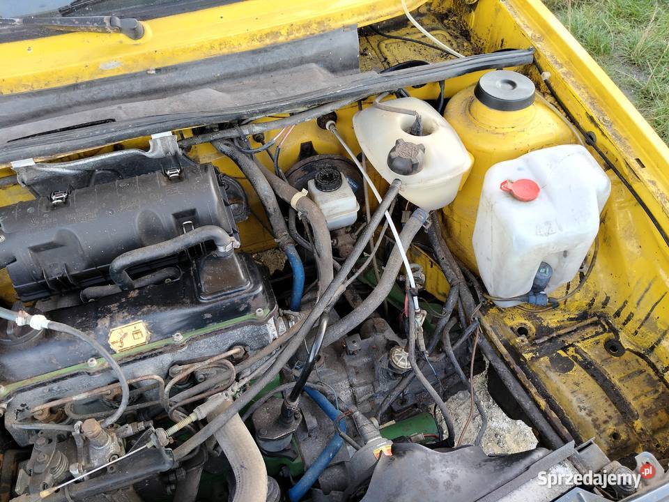Volkswagen Golf 2 1988 16 Diesel żółty Sochaczew sprzedam