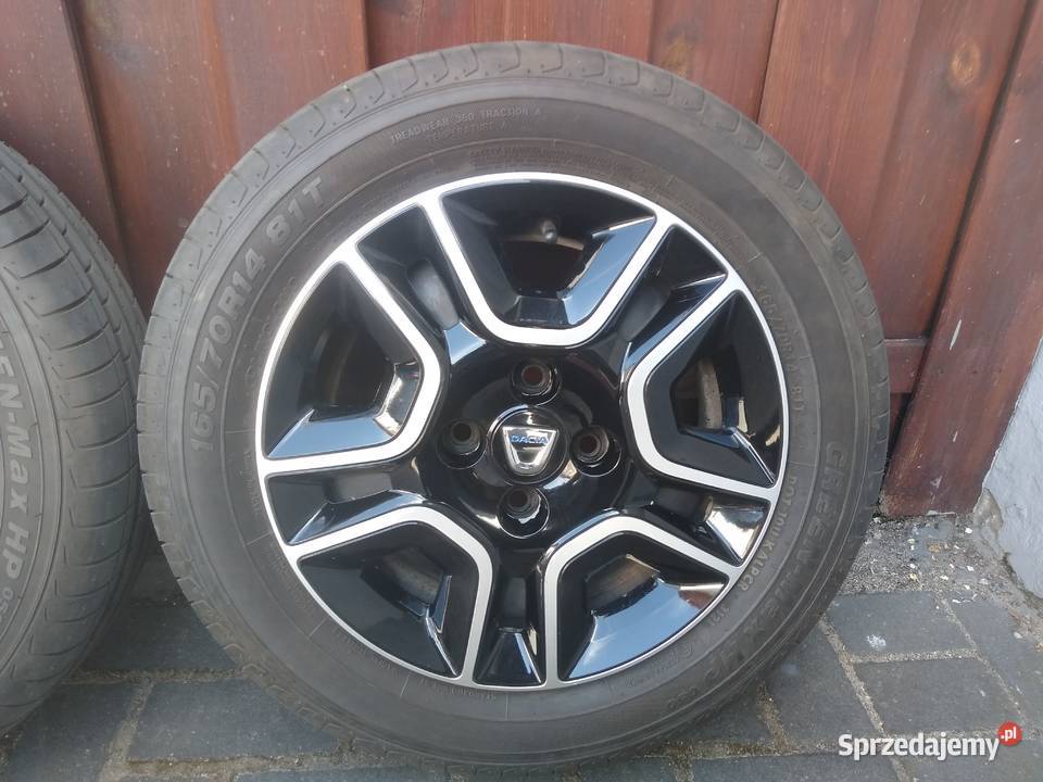 Koła Dacia Spring 4x100 R14 super stan mazowieckie Siedlce