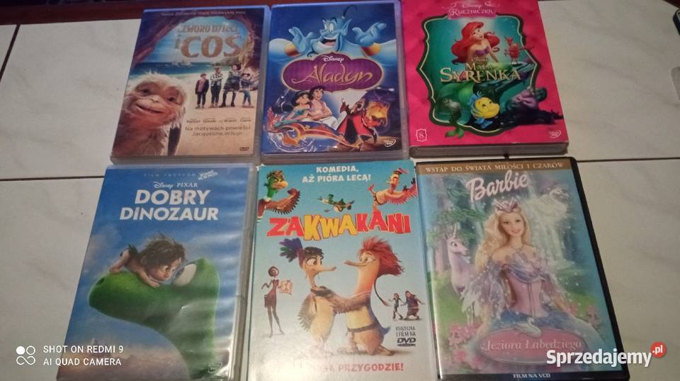 Filmy DVD Disney wszystko sprzedam lektor dolnośląskie Wrocław