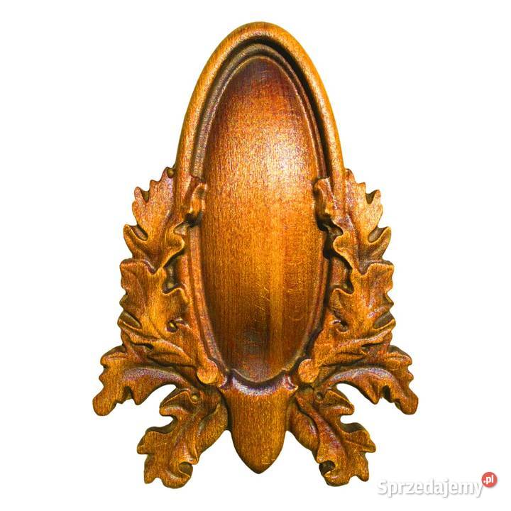 K821R Rzeźbiona deska pod rogacza koziołka dąb Szczekociny