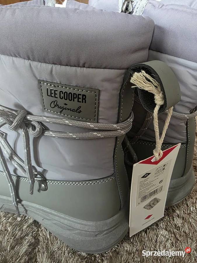 Oryginalne Buty damskie szare Lee Cooper rozmiar Białystok sprzedam