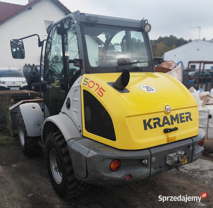 Kramer 5075 ładowarka 2018 1670mtg Maszyny budowlane Czapury