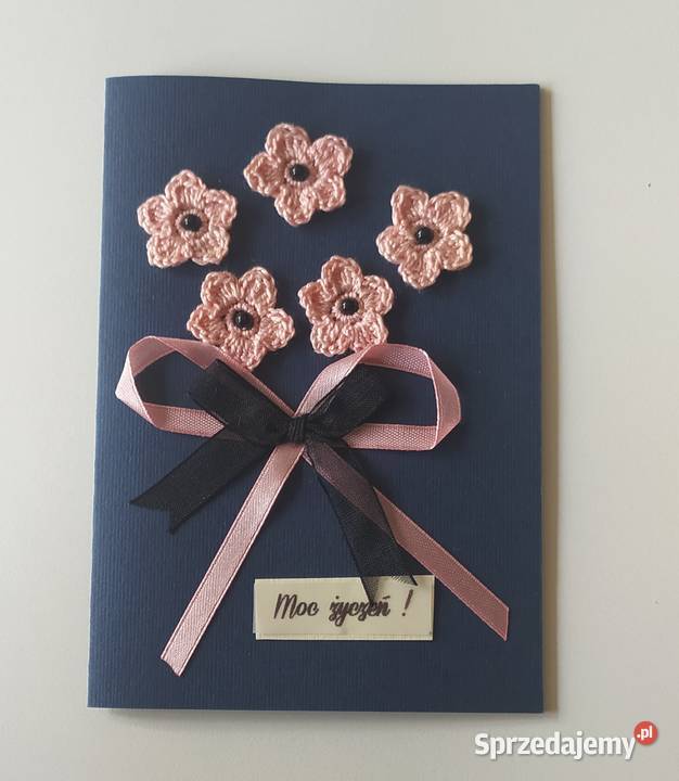 Kartki okolicznościowe imieniny urodzinyprezent Rękodzieło Warszawa sprzedam