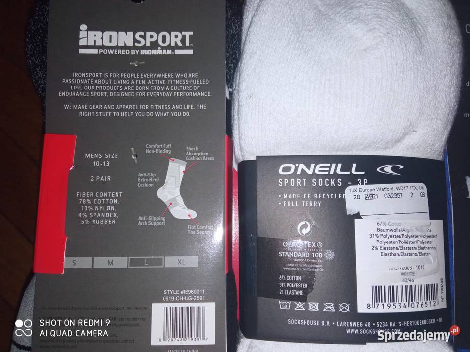 BENCH skarpetki męskie czarne 5 par 40 r 3946