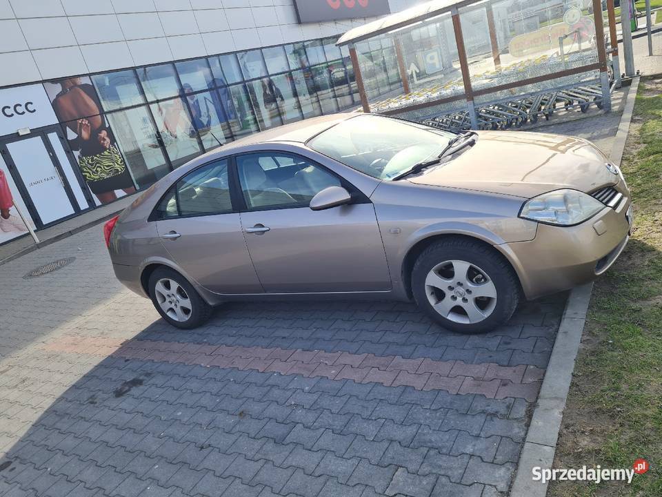 Sprzedam Nissan Primera P12 20 140 benzyna LPG garażowany łódzkie Skierniewice