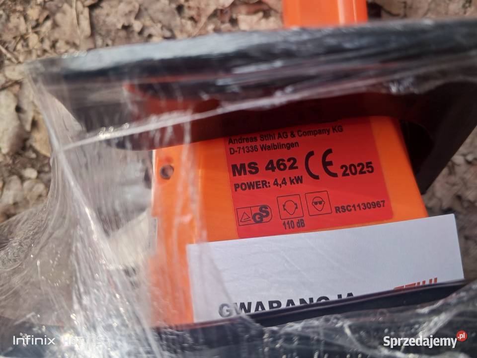 Piła łańcuchowa STIHL Typ MS 462 mazowieckie Radom sprzedam