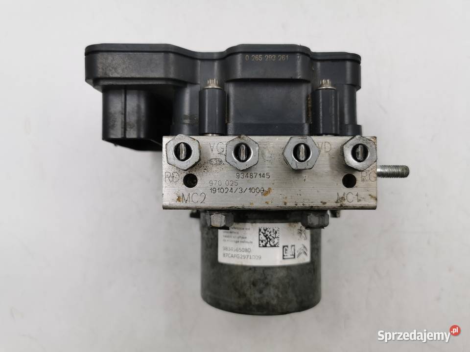 Pompa ABS ESP Opel Crossland X 93487145 Wyszków