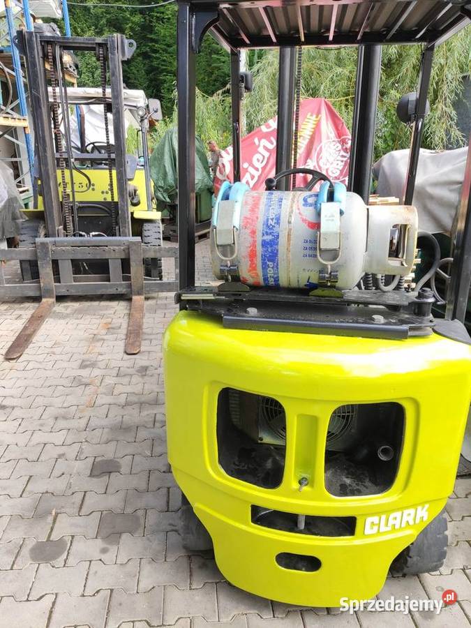 Wózek widłowy Clark 16 t przesuw z Niemiec LPG małopolskie